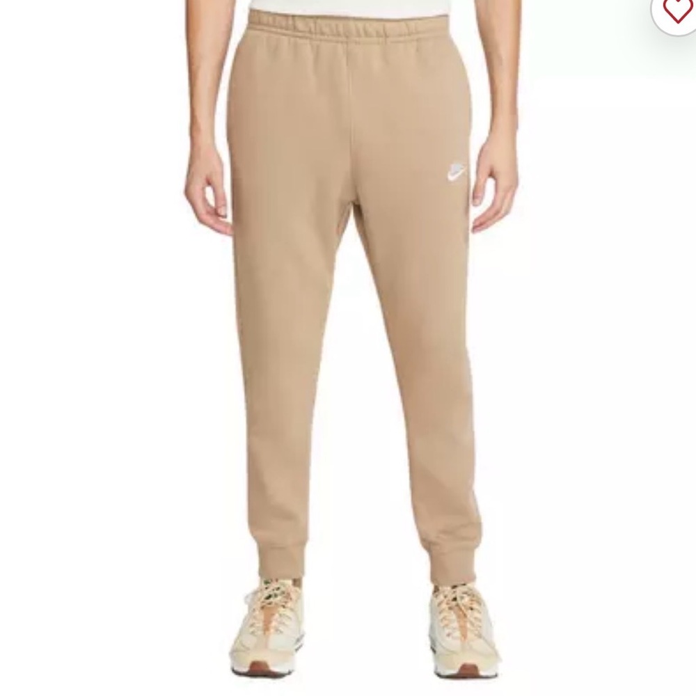 Nike men’s tan joggers size XXL sweatpants neutral